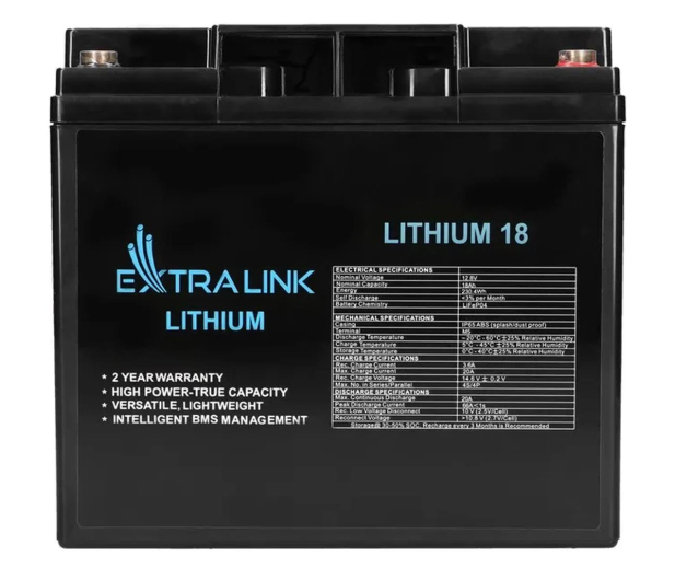 ExtraLink OUTLET - LiFePO4 18Ah - 1477310 - zdjęcie